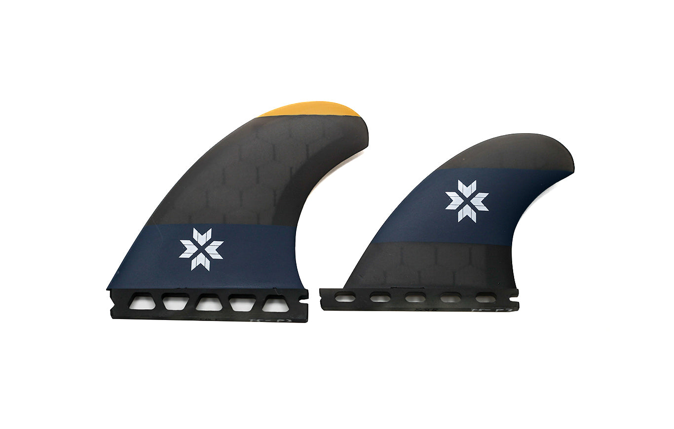 SHORTBOARD QUAD FINS (HEXCORE) - FUTURES COMPATIBLE