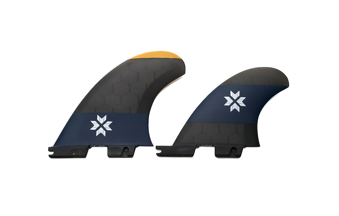 SHORTBOARD QUAD FINS (HEXCORE) - FCS2 COMPATIBLE
