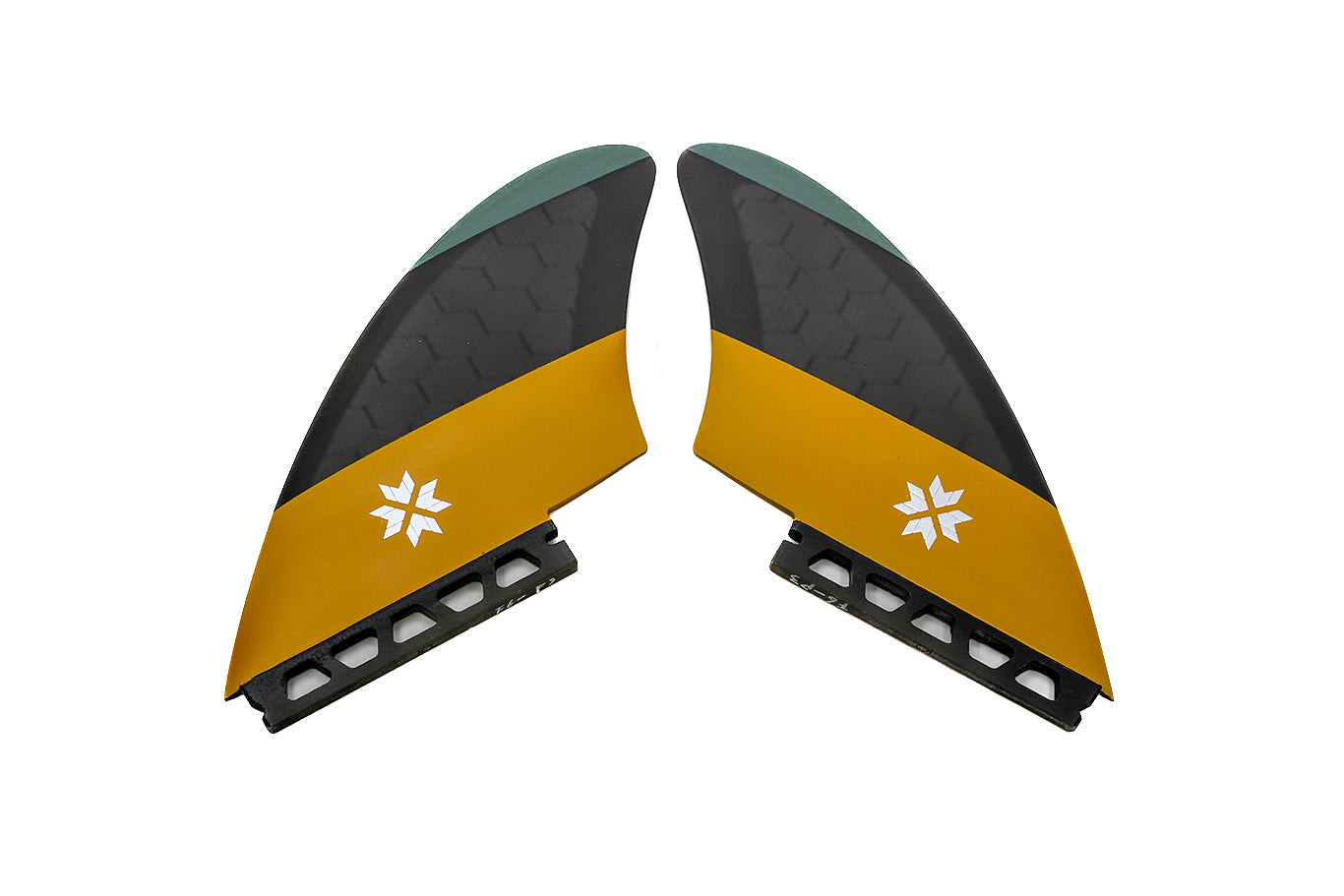 RAKED OUT TWIN FINS (HEXCORE) - FUTURES COMPATIBLE